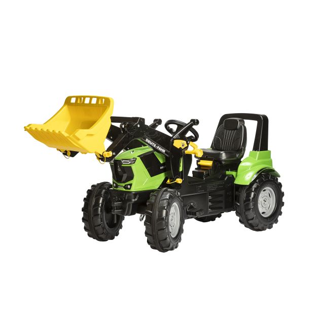Imagem de Trator de pedal DEUTZ-FAHR 8280 TTV com carregador e pneus pneumáticos