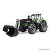 Imagem de Trator de brinquedo DEUTZ-FAHR com carregador frontal