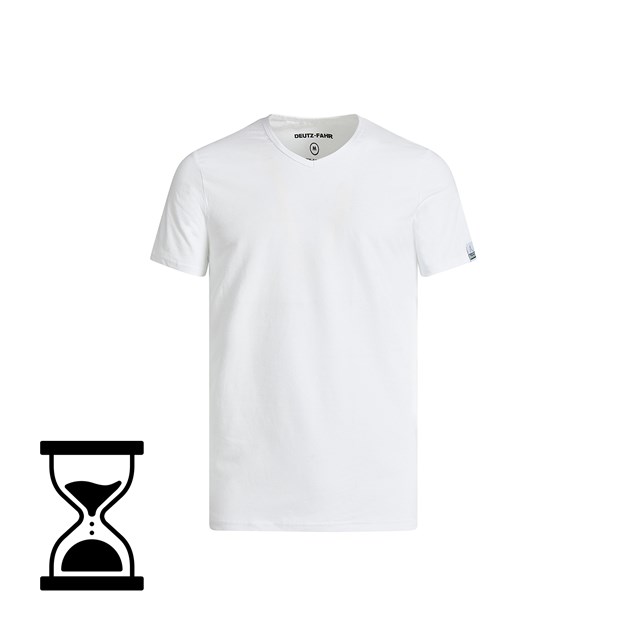 Imagem de T-shirt interior branca para homem DEUTZ-FAHR